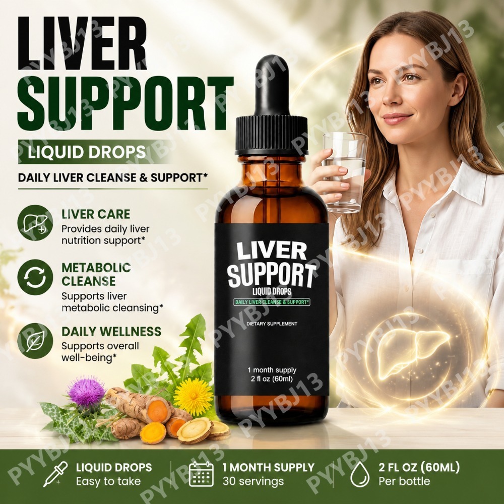 Herbal Wellness Formula - Liver Support Drops with Berberine Milk