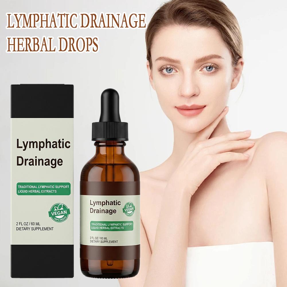 Herbal Wellness Formula - 60ml Lymphatic Drainage Herbal Drops Natural