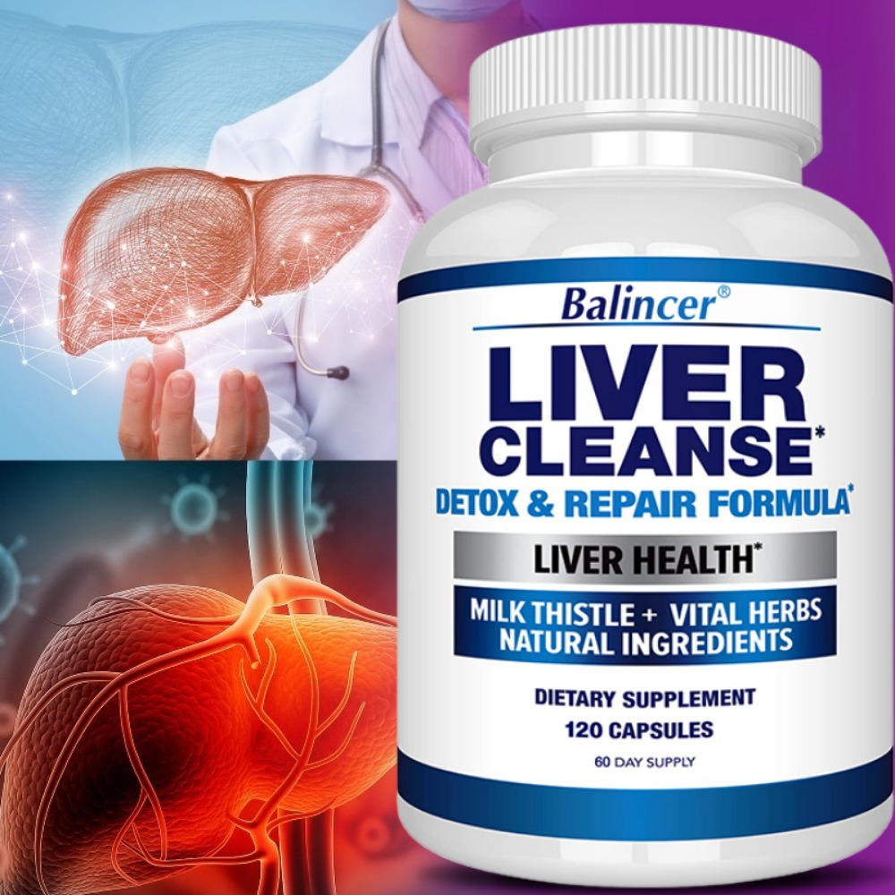 Liver Cleanse Detox & Repair F - огляд і ціна Milk Thistle Silymarin