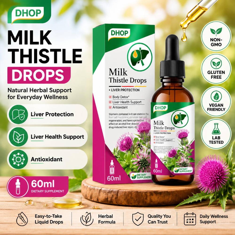 DHOP Milk Thistle Drops Silyma - огляд і ціна Milk Thistle Silymarin