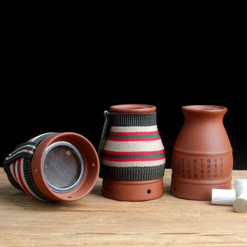 Clay Moxibustion Scraping Jar  - огляд і ціна Herbal Wellness Massage
