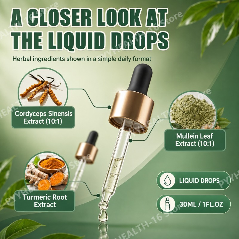 Cordyceps Sinensis Herbal Drop - огляд і ціна Herbal Wellness Formula