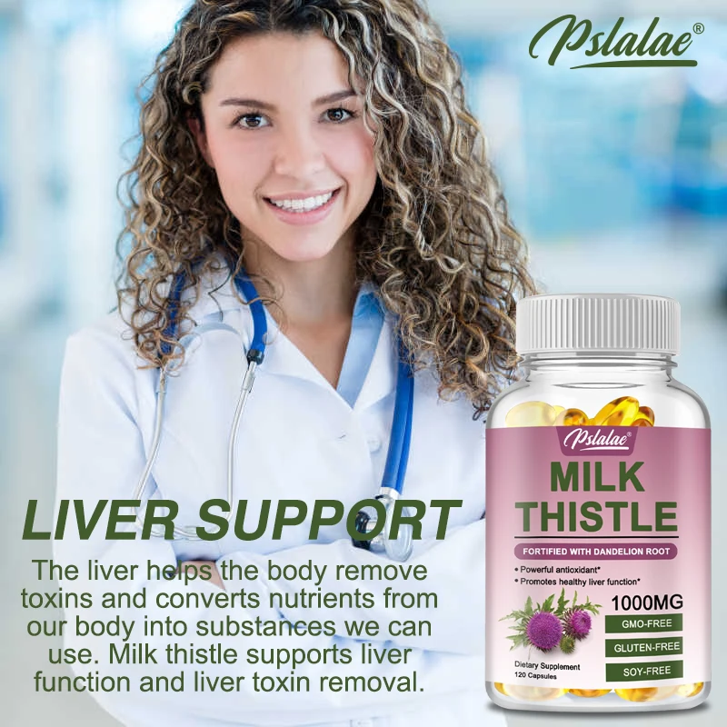 Natural Milk Thistle Supplemen - огляд і ціна Milk Thistle Silymarin