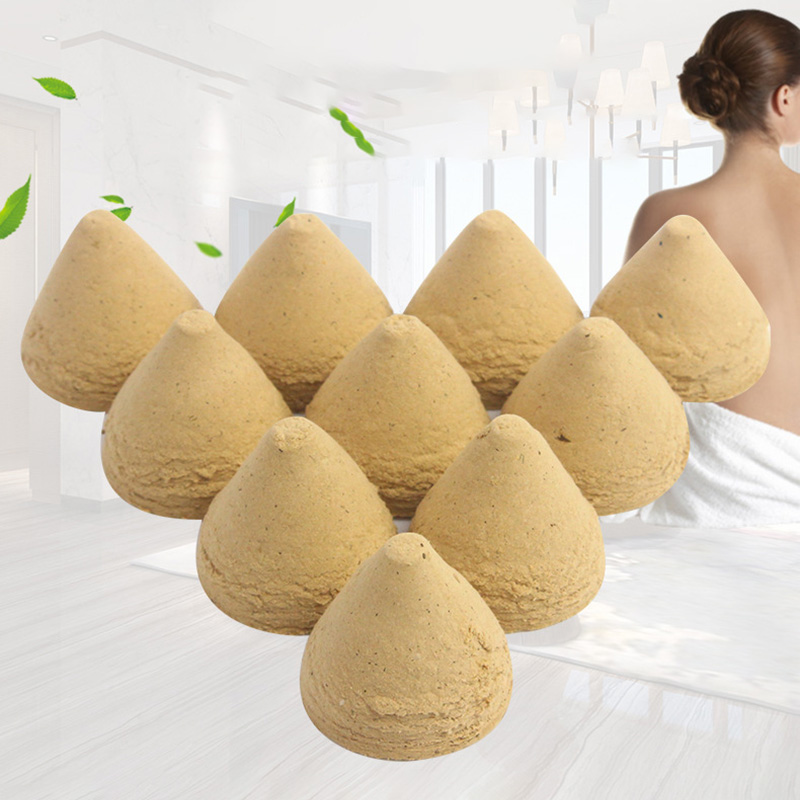 Conical Moxa Stick Set for Abd - огляд і ціна Herbal Wellness Massage