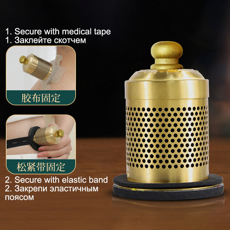 Smokeless Moxa Cylinder – Magn - огляд і ціна Herbal Wellness Massage