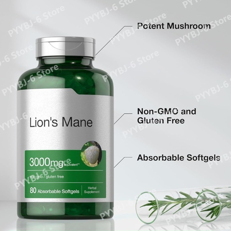 Lion's Mane Mushroom Extract N - огляд і ціна Herbal Wellness Formula