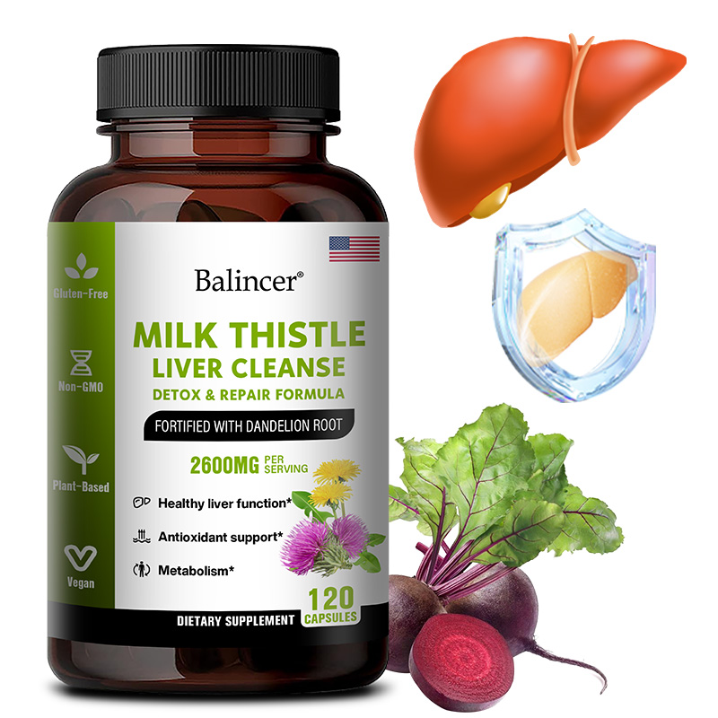 Milk Thistle Extract Capsules  - огляд і ціна Milk Thistle Silymarin